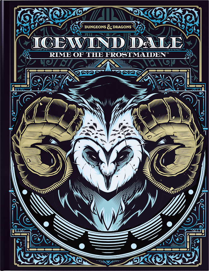 Dungeons and Dragons RPG: Icewind Dale - Rime of the Frostmaiden Hard Cover - Alternate Cover